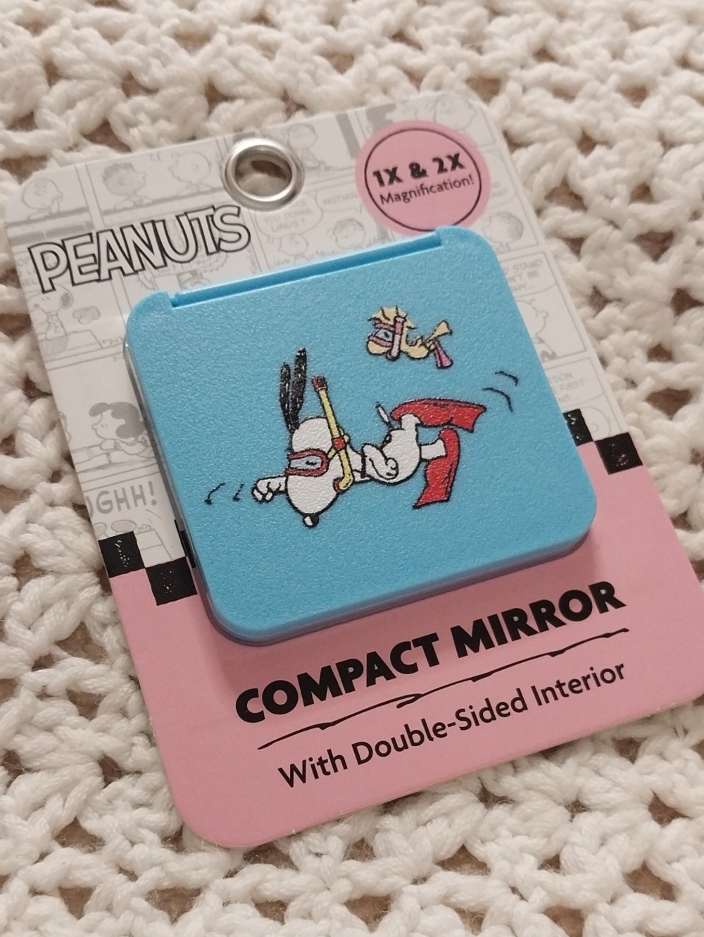 Peanuts SNOOPY Compact Double Mirror